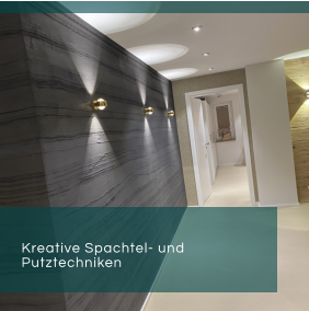 Kreative Spachtel- und Putztechniken
