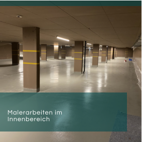 Malerarbeiten imInnenbereich