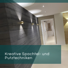 Kreative Spachtel- und Putztechniken
